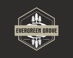 Environment Pine Tree  logo design