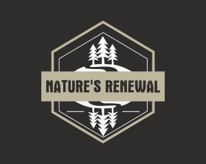 Environment Pine Tree  logo