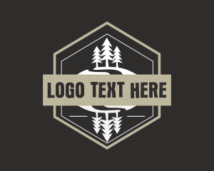 Evergreen - Environment Pine Tree logo design