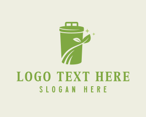 Recycling Garbage Bin  logo