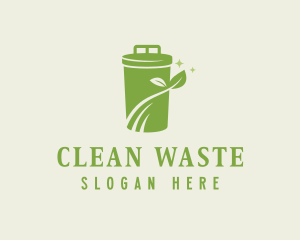 Recycling Garbage Bin  logo design