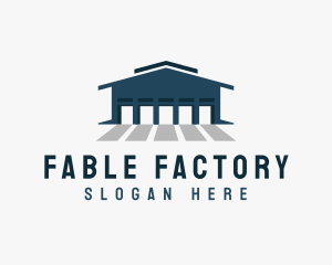 Factory Logistics Warehouse logo design