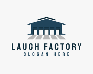 Factory Logistics Warehouse logo design