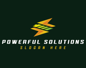 Battery Charge Power logo design