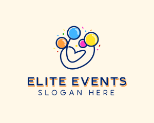 Balloon Party Event logo