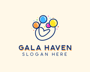 Balloon Party Event logo
