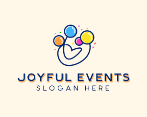 Balloon Party Event logo