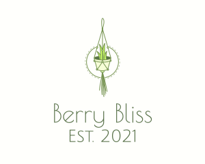 Hanging Plant Decor logo design