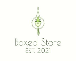 Hanging Plant Decor logo design