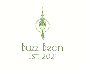 Hanging Plant Decor logo design