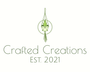 Hanging Plant Decor logo design