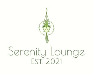 Hanging Plant Decor logo design