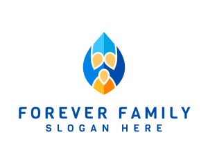 Child Parent Family logo design