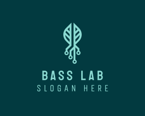 Biotech Leaf Genetics logo design