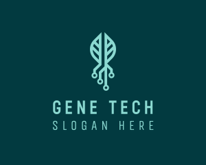 Biotech Leaf Genetics logo design