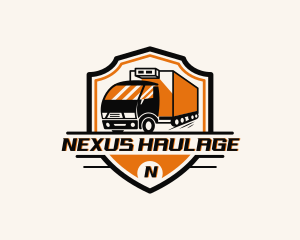 Logistics Delivery Truck logo design