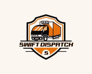 Logistics Delivery Truck logo design