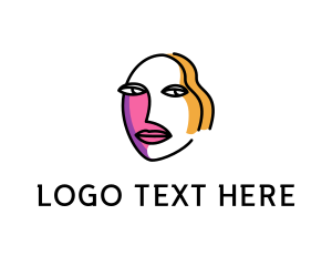 Woman Face Art logo