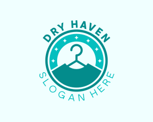 Dry Cleaning Tee logo design