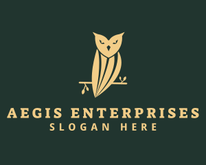 Luxe Owl Enterprise logo design