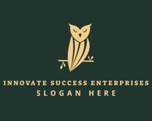 Luxe Owl Enterprise logo design