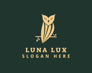 Luxe Owl Enterprise logo design