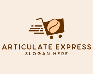 Express Coffee Shopping  logo design