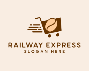 Express Coffee Shopping  logo design