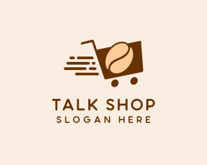 Express Coffee Shopping  logo design