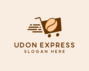 Express Coffee Shopping  logo design