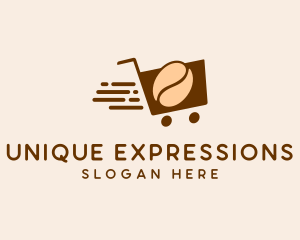 Express Coffee Shopping  logo design