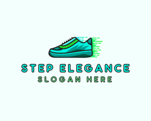 Footwear Trainers Shoes logo design