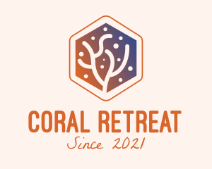 Hexagon Coral Reef  logo