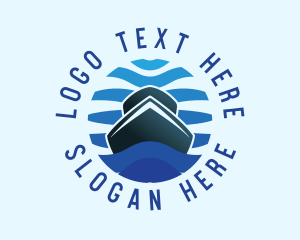 Boat Yacht Ocean logo