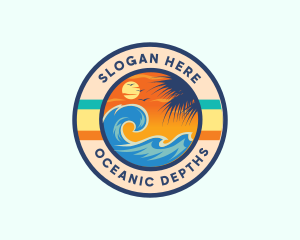 Ocean Wave Resort  logo design