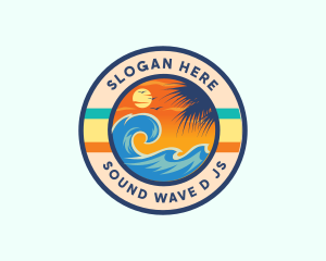 Ocean Wave Resort  logo design