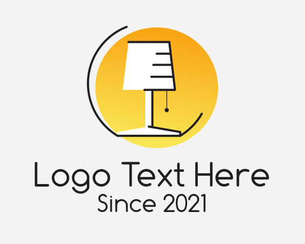 Lamp logo example 4