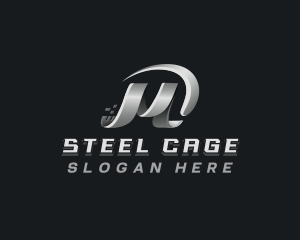 Industrial Steel Machinist logo design