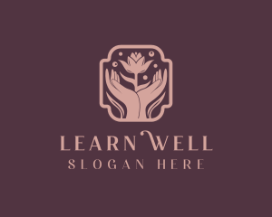 Florist Wellness Salon logo design