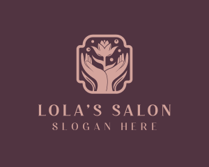 Florist Wellness Salon logo design