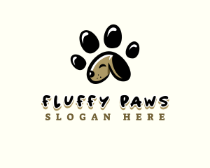 Puppy Paw Pet logo design