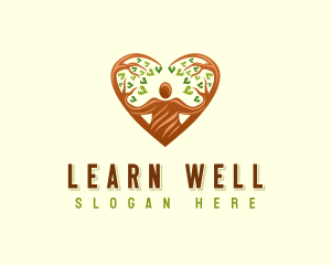 Heart Tree Wellness logo design