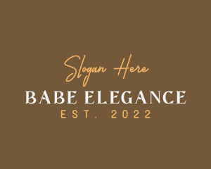 Elegant Luxury Business logo design