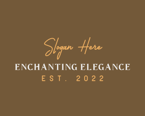 Elegant Luxury Business logo design