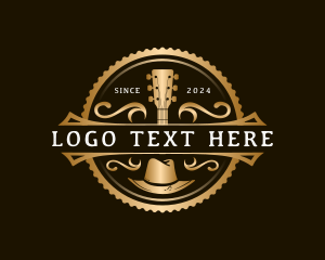 Acoustic Guitar Hat logo