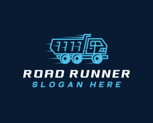 Dump Truck Construction  logo