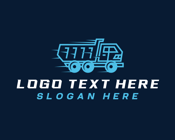 Cargo Truck logo example 1