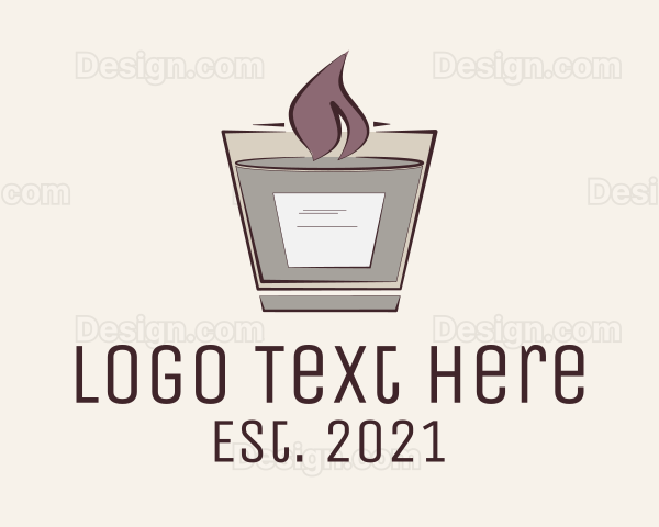 Scented Candle Logo