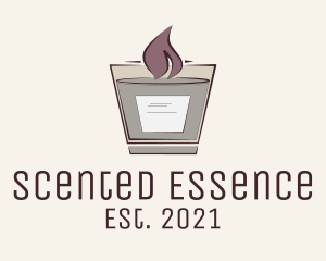 Scented Candle  logo design