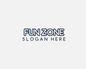 Playful Childish Cartoon logo design